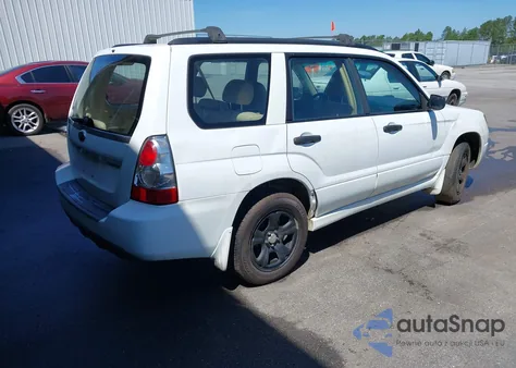 2007 Subaru Forester 2.5X z USA, uszkodzony, nr VIN JF1SG63677H712384